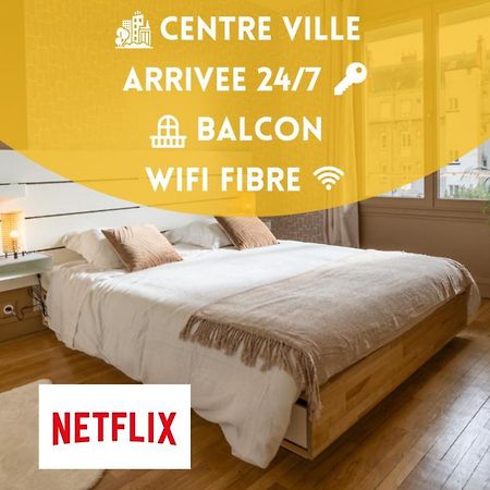 Tours Centre - Proche Gare - Parking Velo - Balcon - Arrivee Autonome Apartment Екстериор снимка