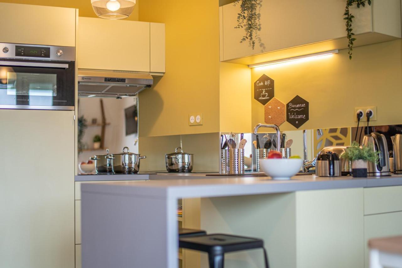 Tours Centre - Proche Gare - Parking Velo - Balcon - Arrivee Autonome Apartment Екстериор снимка